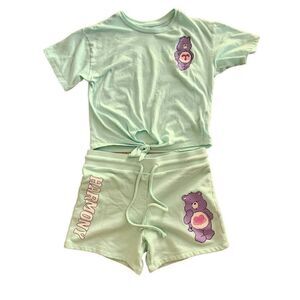 Care Bears Mint Green Pajama Set